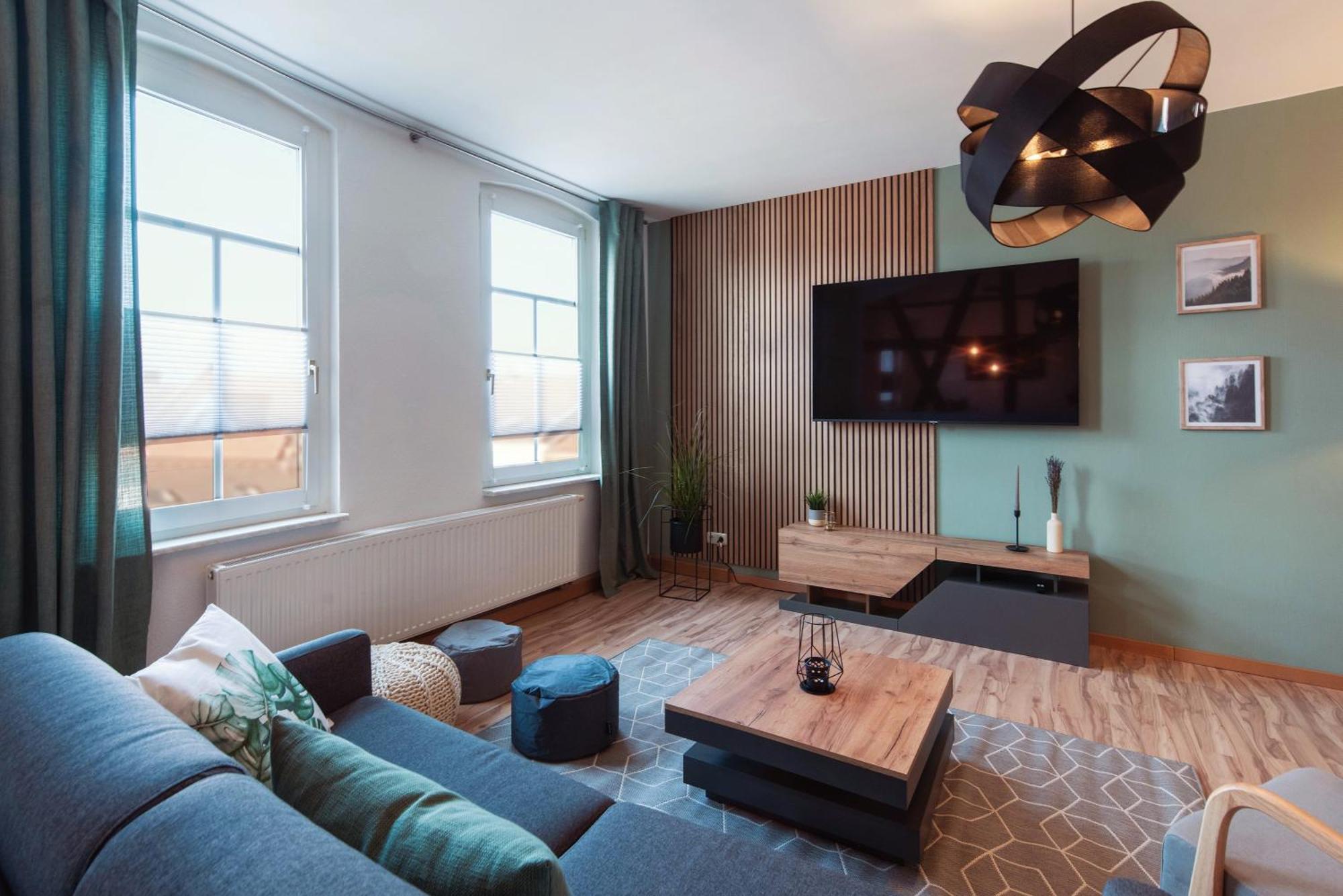 Grosszuegiges Apartment - Zentral - Kueche - Familienfreundlich Эрфурт Экстерьер фото